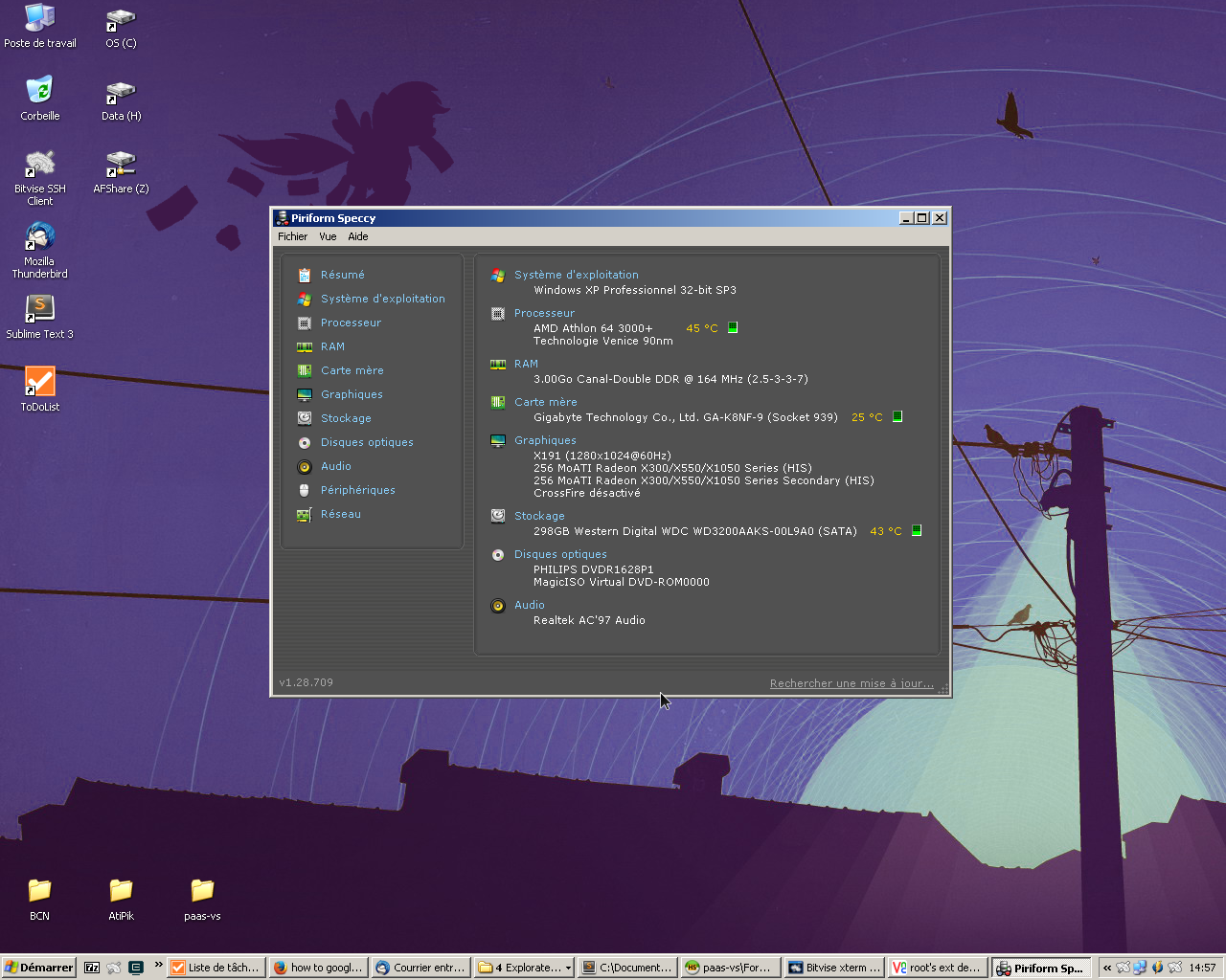 En tout cas pour lancer une session VNC et faire du SSH...